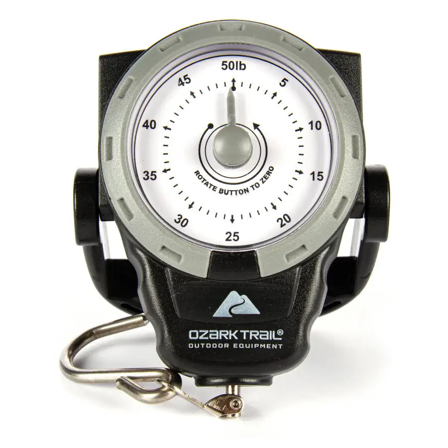 Ozark Trail 50lb Portable Dial Fish Scale wighs up to 50lb - 8