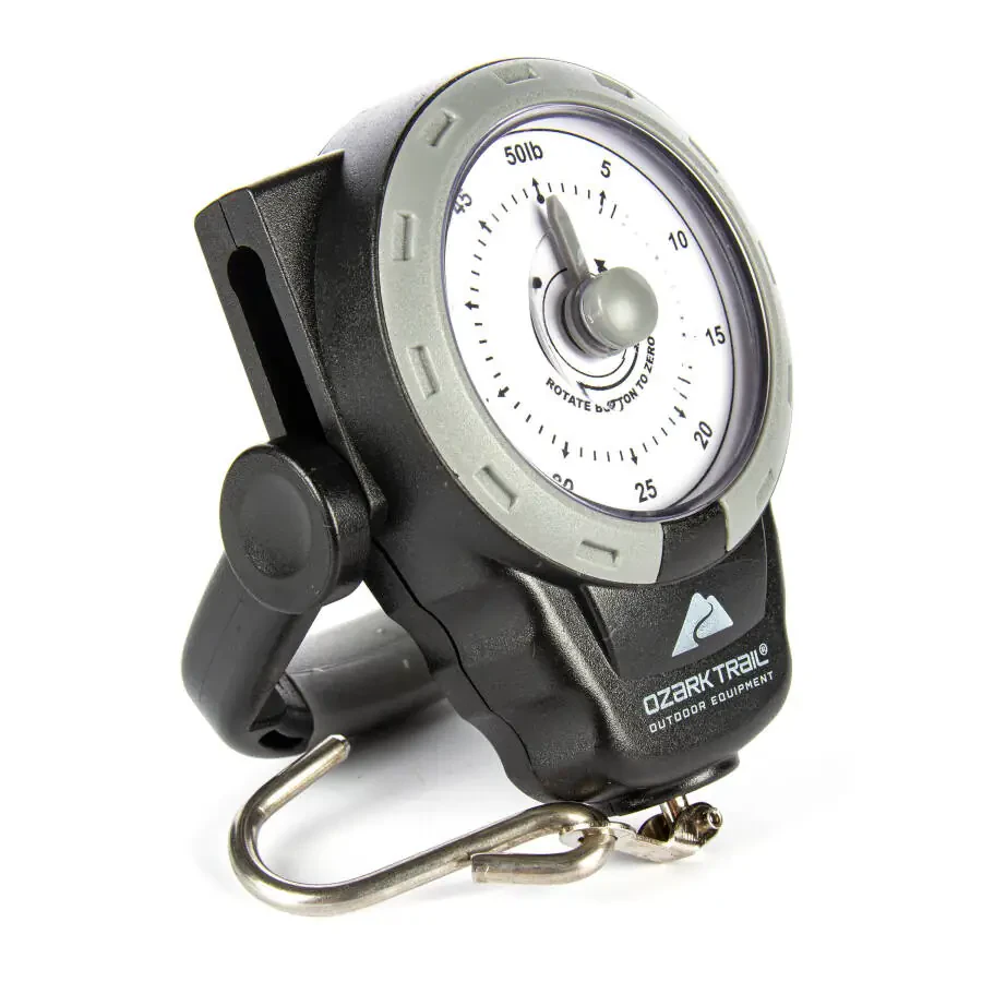 Ozark Trail 50lb Portable Dial Fish Scale wighs up to 50lb - 9
