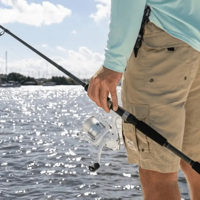 Ozark Trail 8' Medium Action Spinning Rod & Reel Fishing Combo - 8