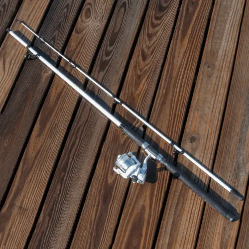 Ozark Trail 8' Medium Action Spinning Rod & Reel Fishing Combo - 9
