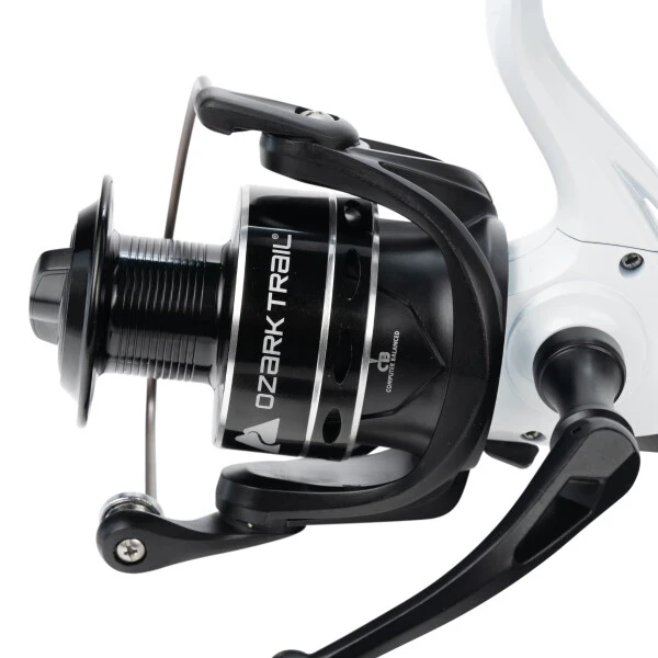 Ozark Trail OT 5000 Spin Reel, Black with Silver - 5