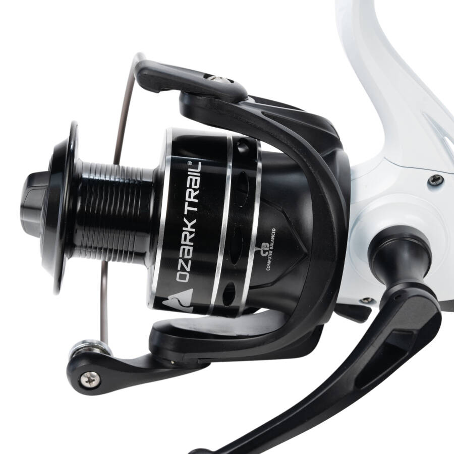 Ozark Trail OT 5000 Spin Reel, Black with Silver - 5