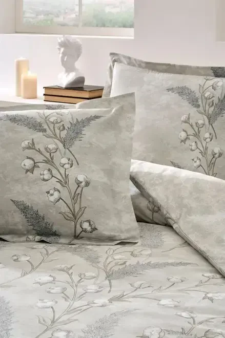 Özdilek Çift Kişilik Ranforce Nevresim Takımı Algodon Bej - 2