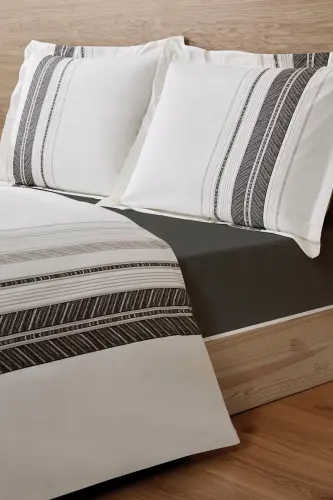 Özdilek Çift Kişilik Ranforce Nevresim Takımı Blend Krem - 3