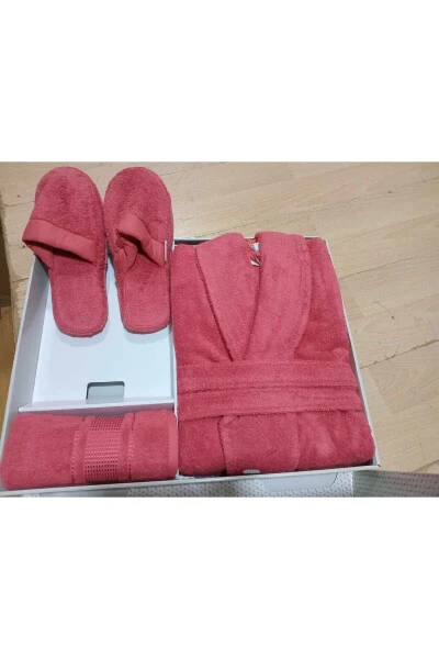 Colourıst Koyu Mercan Banyo Seti (L) Orijinal Ürün - Özdilek