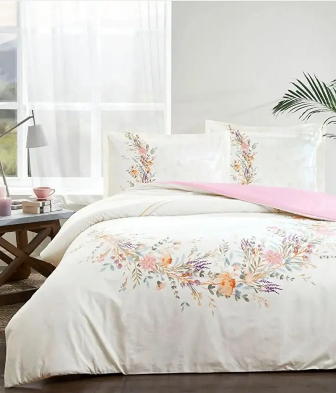 Özdilek Double Ranforce Duvet Cover Set Lavender Lilac - 1