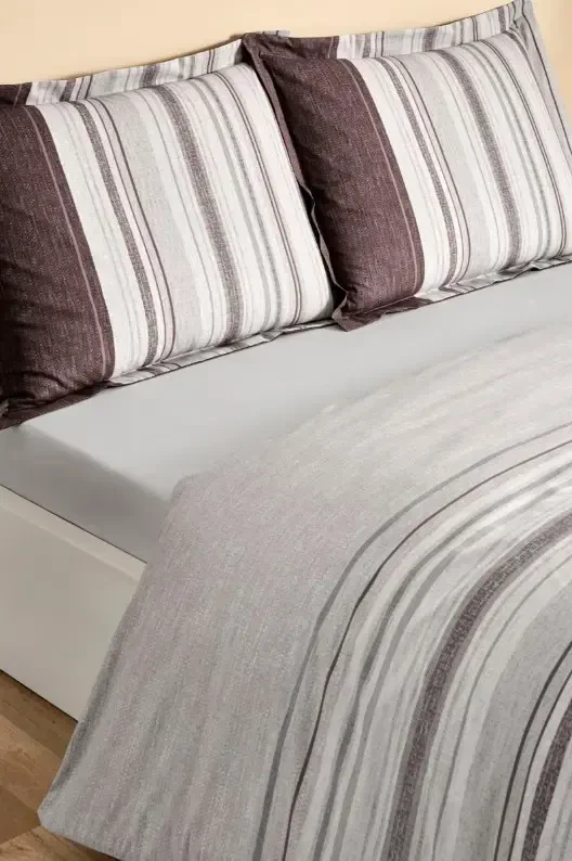 Özdilek Double Size Ranforce Bed Linen Set Arenoso Beige - 3