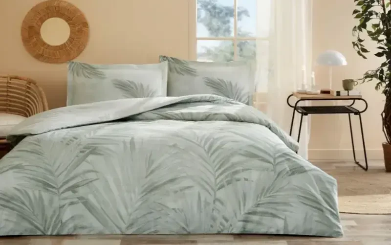 Özdilek Double Size Ranforce Bed Linen Set Ravenea Green - 2