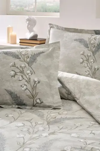 Özdilek Double Size Ranforce Duvet Cover Set Algodon Beige - NEVRESIMDUNYASI (1)