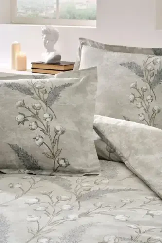 Özdilek Double Size Ranforce Duvet Cover Set Algodon Beige - NEVRESIMDUNYASI (1)