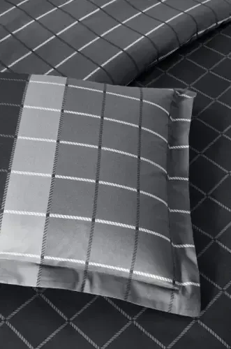 Özdilek Masculine Double Duvet Cover Set Nera Black - 3