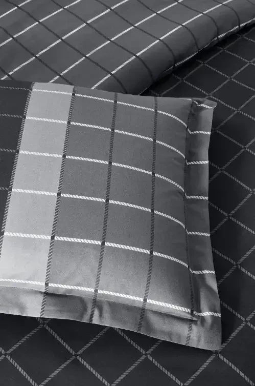 Özdilek Masculine Double Duvet Cover Set Nera Black - 3