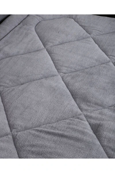 Çift Kişilik Özel Çantalı 6 Parça Wellsoft Yorgan Seti | Lastikli Çarşaf, 2 Yastık, 2 Kılıf - 4