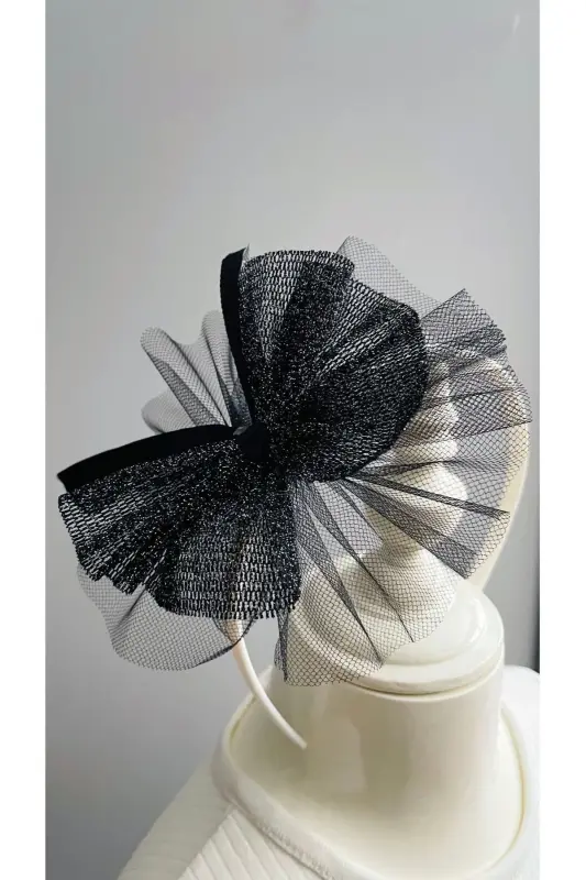 Özel Tasarım Beli Lastikli Simli 23 Nisan 29 Ekim 19 Mayıs Doğum Günü Ve Parti Tüllü Çocuk Etek Seti-koyu gri - 3