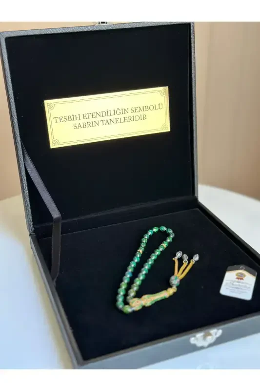 Özel Yazılı, Özel Kutulu His Taşı Tesbih Babalar Günü Erkek Hediye Sertifikalı Kişiye Özel Isimli-his taşı - KEHRIBARSTORE