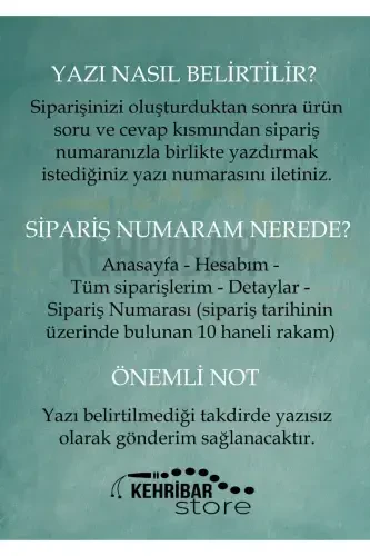 Özel Yazılı, Özel Kutulu Kuka Tesbih Usta İmzalı Erkek Hediye Sertifikalı Kişiye Özel İsimli-kuka kahverengi - 3