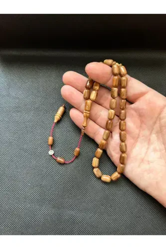 Özel Yazılı, Özel Kutulu Kuka Tesbih Usta İmzalı Erkek Hediye Sertifikalı Kişiye Özel İsimli-kuka kahverengi - 6