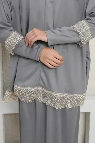 O'zidan türbanlı ayollar namoz libosi-Kulrang - KUTAY COLLECTION (1)