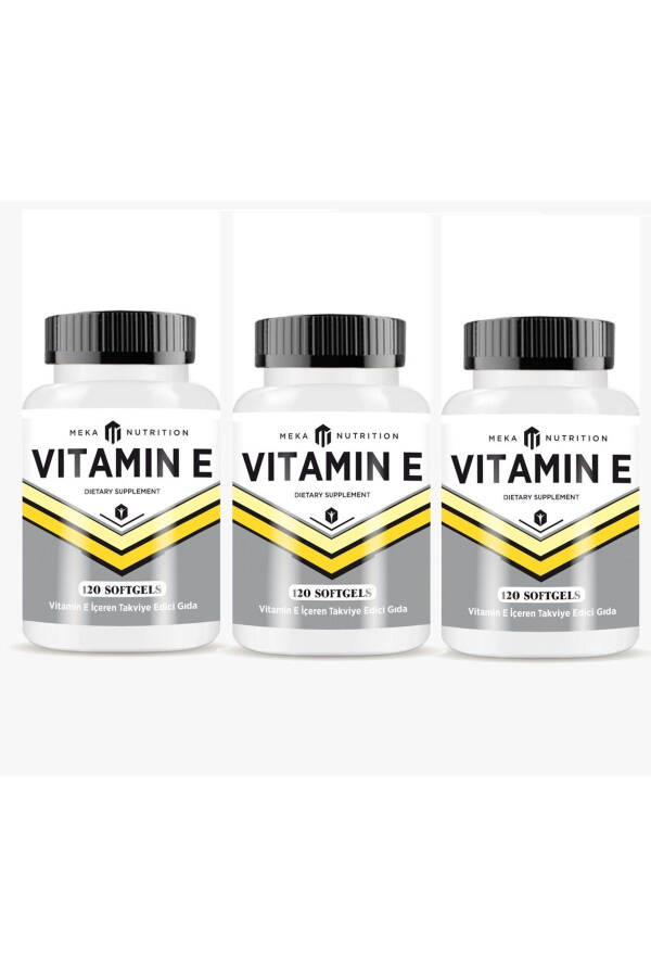 Oziq-ovqat Vitamini E 120 Softjel 3 quti - 1