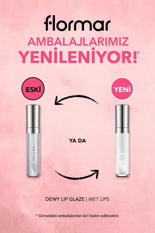 Oziqlantiruvchi Lablar uchun Yaltiroq - Dewy Lip Glaze - 001 Wet Lips-8682536068017 - 3