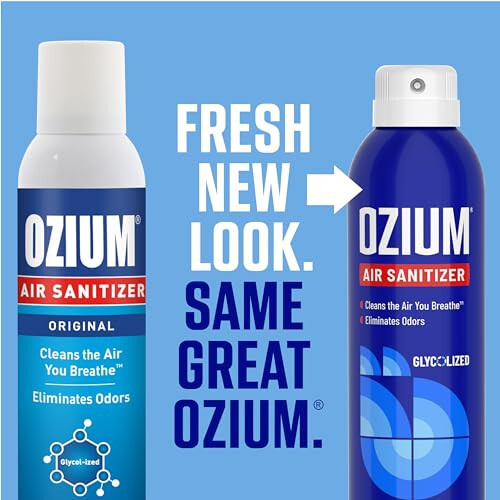 Ozium 8 Oz. Air Sanitizer & Odor Eliminator for Homes, Cars, Offices and More, Original Scent, Pack of 2 - 3