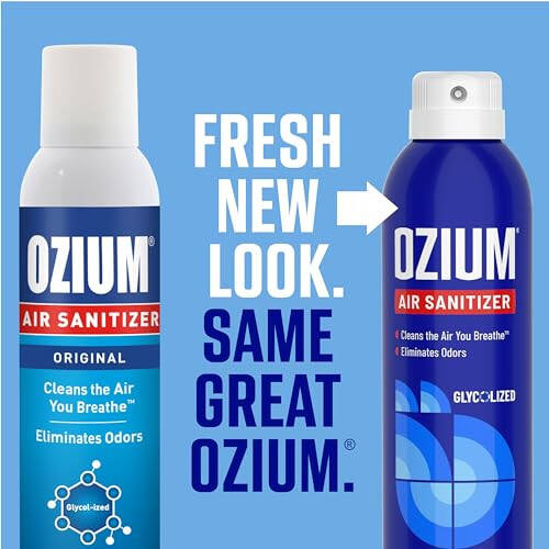 Ozium 8 Oz. Air Sanitizer & Odor Eliminator for Homes, Cars, Offices and More, Original Scent, Pack of 2 - 3