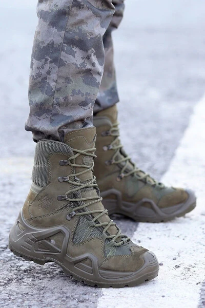 P1490nh Erkek Haki Su Geçirmez Tactical Askeri Bot Merıdyen - Modazone