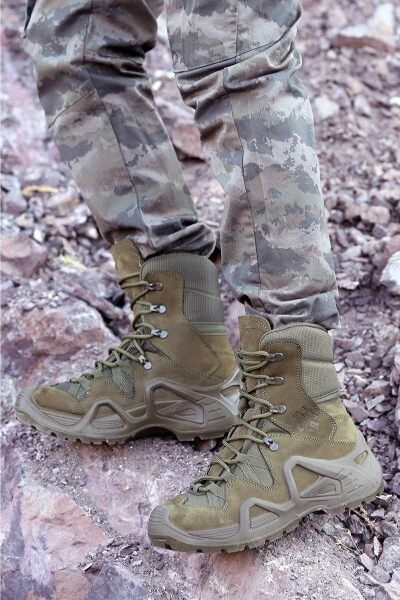 P1490nh Erkek Haki Su Geçirmez Tactical Askeri Bot Merıdyen - Modazone (1)