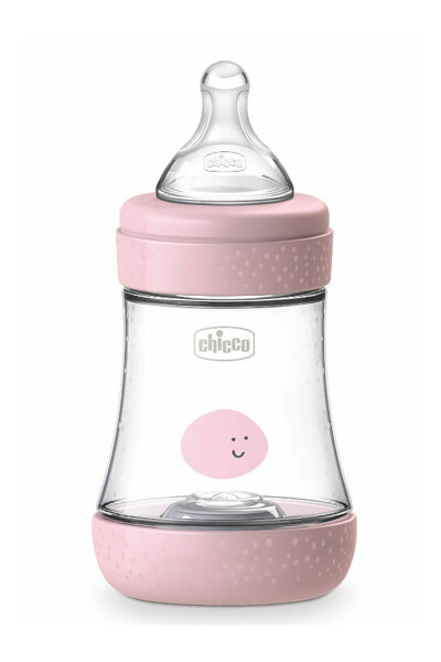 P5 Anti-colic PP Baby Bottle 150 ml Pink - CHICCO