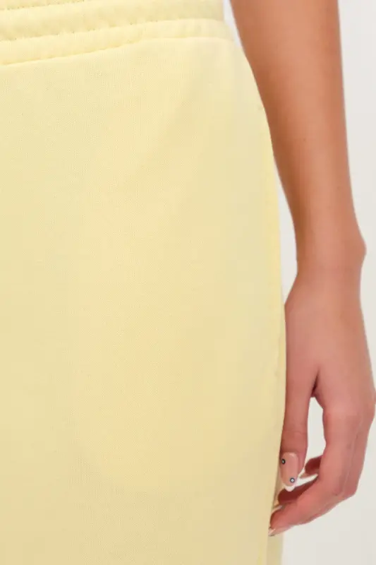 Paçası Lastikli Eşofman EŞF9430-H1H6-A.Sarı - 3