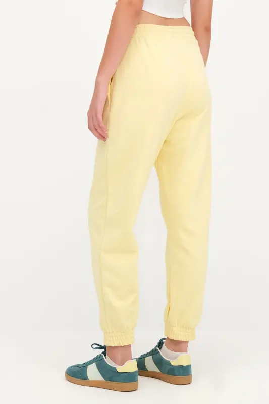 Paçası Lastikli Eşofman EŞF9430-H1H6-A.Sarı - 5