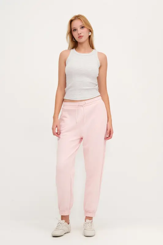 Paçası Lastikli Eşofman EŞF9430-H1H6-Lotus - ADDAX