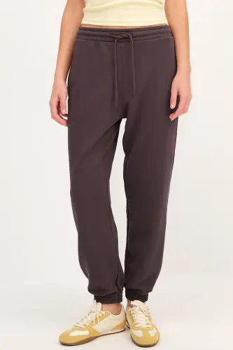 Paçası Lastikli Eşofman EŞF9430-H1H6-Z.Kahve - ADDAX (1)