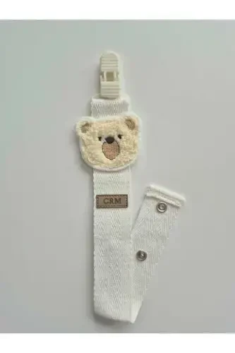 Pacifier Clip Star Pattern Newborn Babies and 0-18 Months Compatible NAVY BLUE - 1