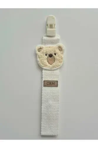 Pacifier Clip Star Pattern Newborn Babies and 0-18 Months Compatible NAVY BLUE - 3