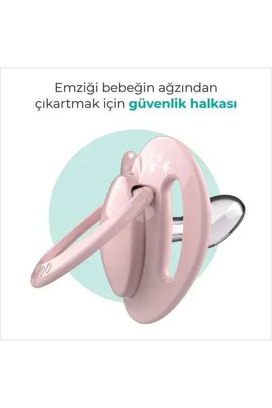 Pacifier Storage Box Powder Pink Pattern 0 Months 2 Pack - 4