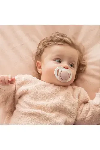 Pacifier Storage Box Powder Pink Pattern 0 Months 2 Pack - 7