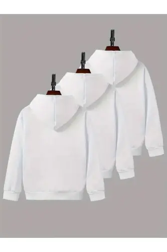 Pack Boy-Girl Kids UNPRINTED Hoodie Sweatshirt ( NEW ITEM ) - 5