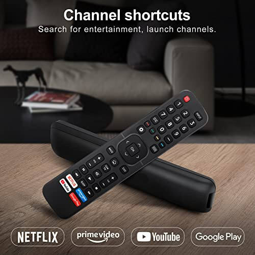 【Pack of 2】 New Universal Remote for All Hisense TV Remote, 2 Piece Replacement Control EN2A27 for Hisense-Smart-TV-Remote, with Netflix, Prime Video, YouTube, Google Play Buttons - 7