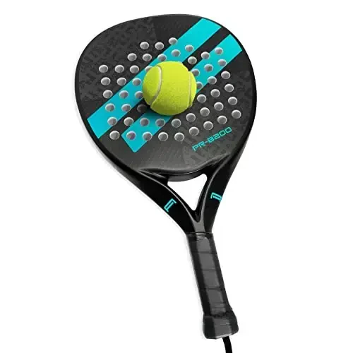 Padel Raket Karbon tolali sirt EVA Memory Flex ko'pik yadrosi bilan Yengil Padel Raket - 2