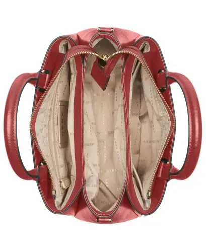 Paige Medium Satchel With Convertible Strap-Bright Red - DKNY (1)