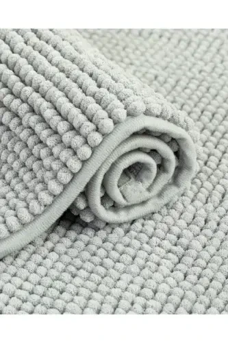 Paige Pasta Bath Mat Grey-Grey - 2