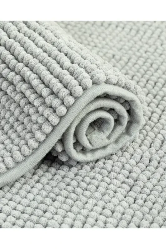 Paige Pasta Bath Mat Grey-Grey - 2