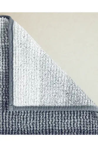 Paige Polyester Banyo Paspası Gri-Gri - ENGLISH HOME (1)