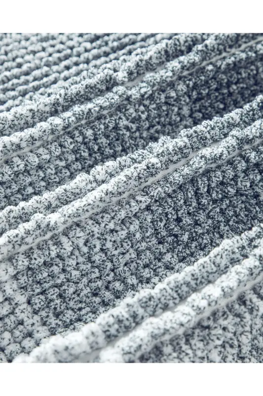 Paige Polyester Banyo Paspası Gri-Gri - 3