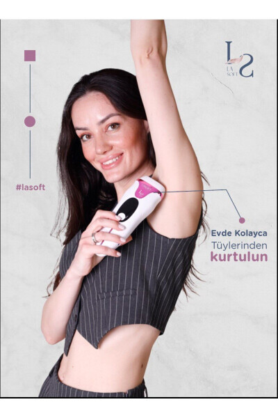 Painless IPL Laser Epilator for Home Use, Face, Body and Genital Area Laser Tool - 11