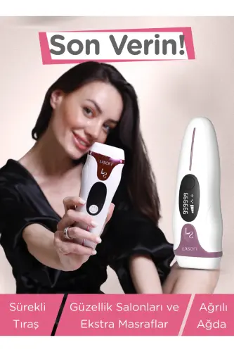 Painless IPL Laser Epilator for Home Use, Face, Body and Genital Area Laser Tool - 5