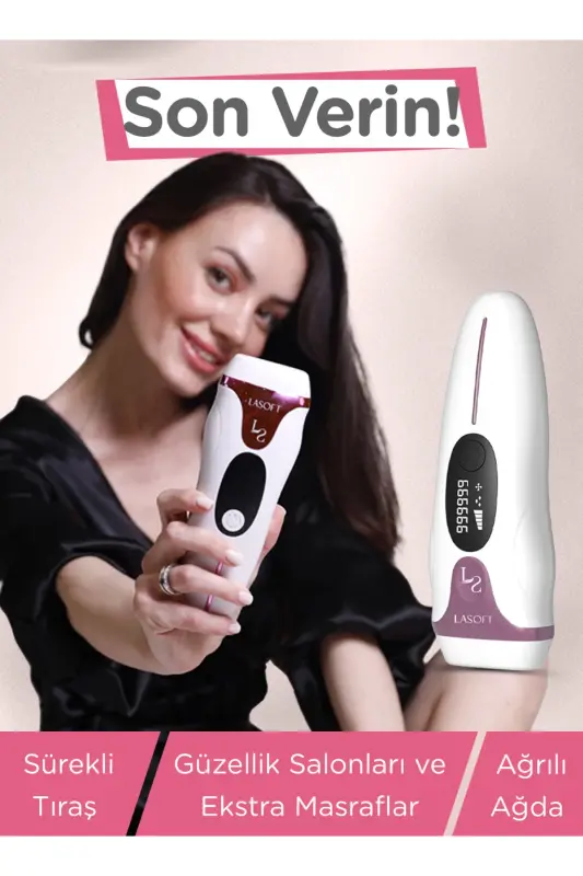 Painless IPL Laser Epilator for Home Use, Face, Body and Genital Area Laser Tool - 5