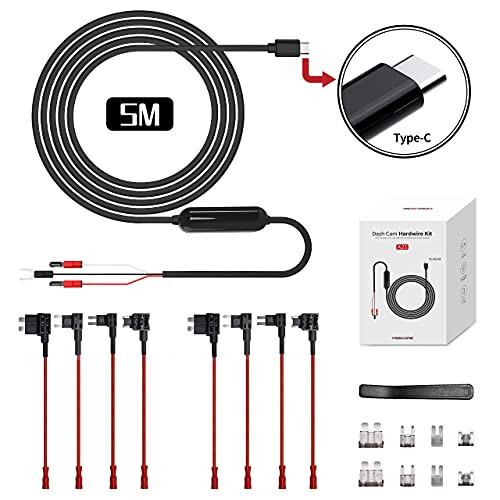 Paket - 2 Ürün: H22 Çift Gösterge Kamerası + Sabit Bağlantı Kiti USB Tip-C - 6