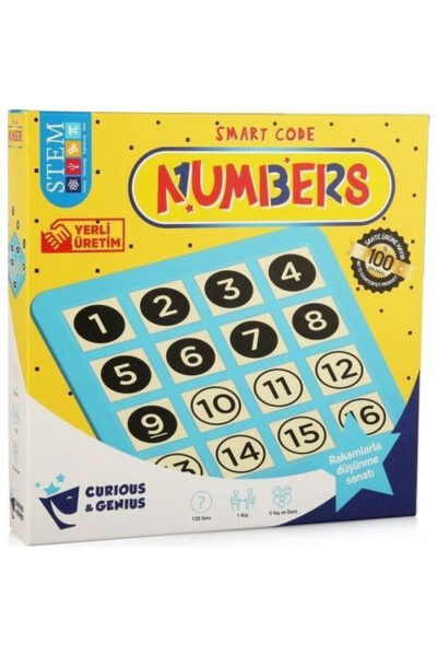 Pal Numbers Original Intelligence Box Game - 1